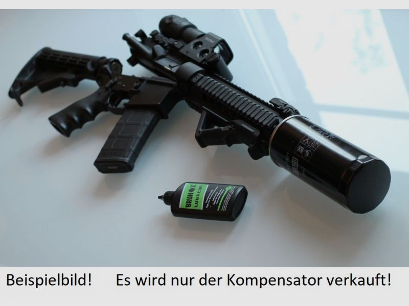 Ar15 Ölfilter Kompensator Mündungsbremse (.22/.223) KEIN SCHALLDÄMPFER