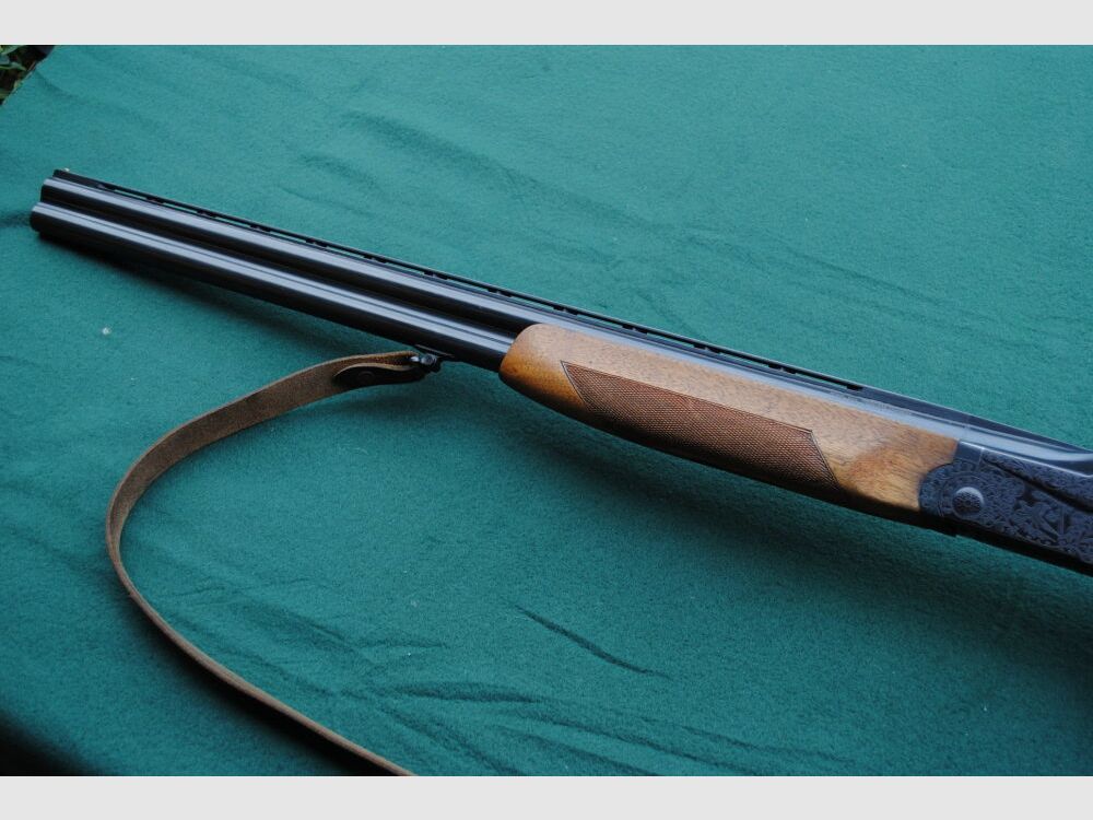 Bockdoppelflinte, SKB Arms Co, Japan, Modell 500, Einabzug