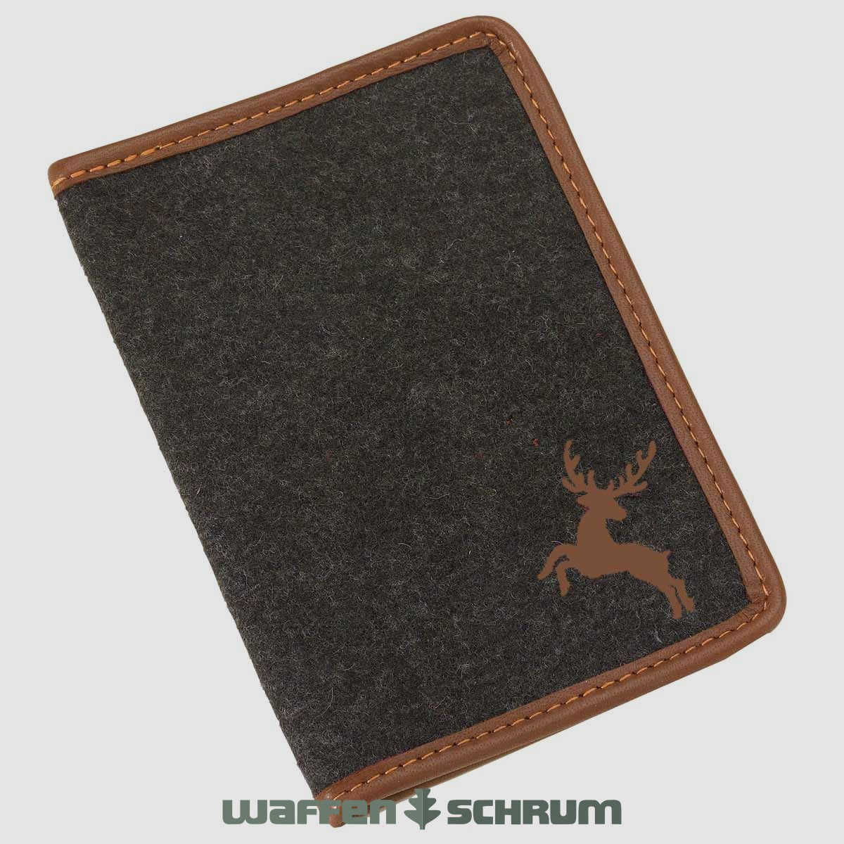 AKAH Jagdschein Etui 1 Loden 2 3 4 5