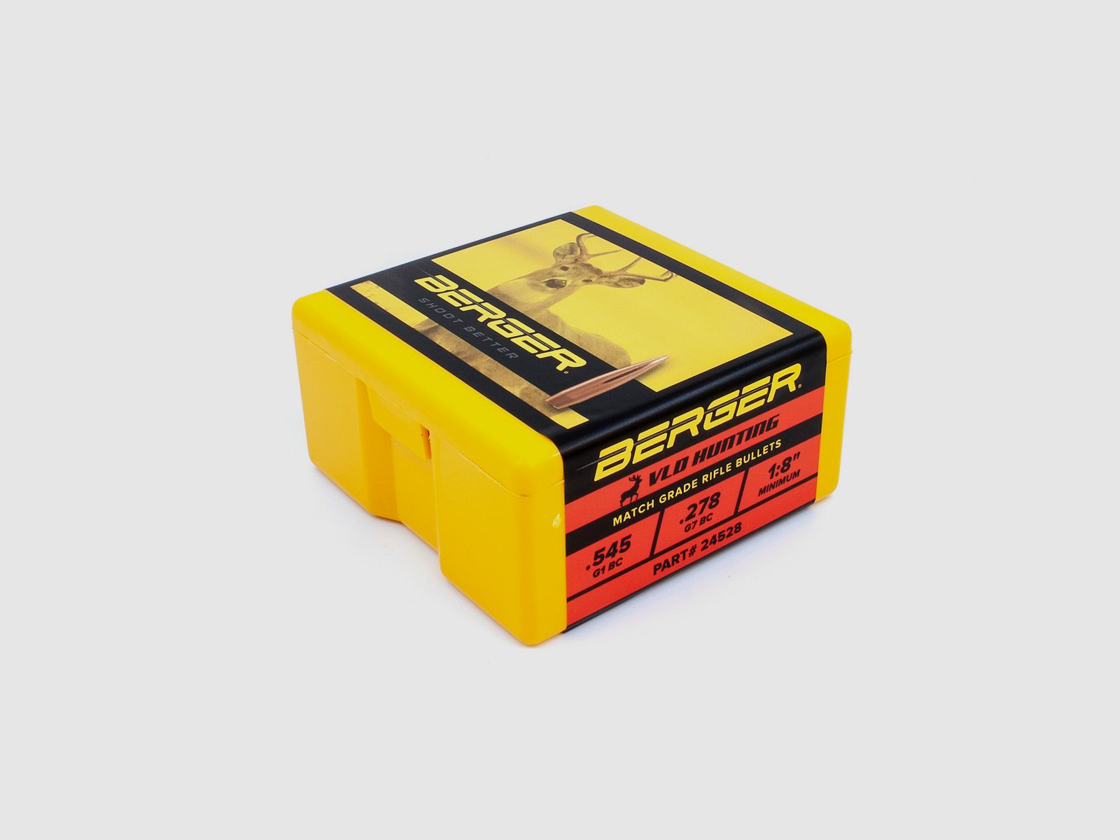 Proiettile Berger 6mm/.243 VLD Hunting 105GR 100 Pezzi