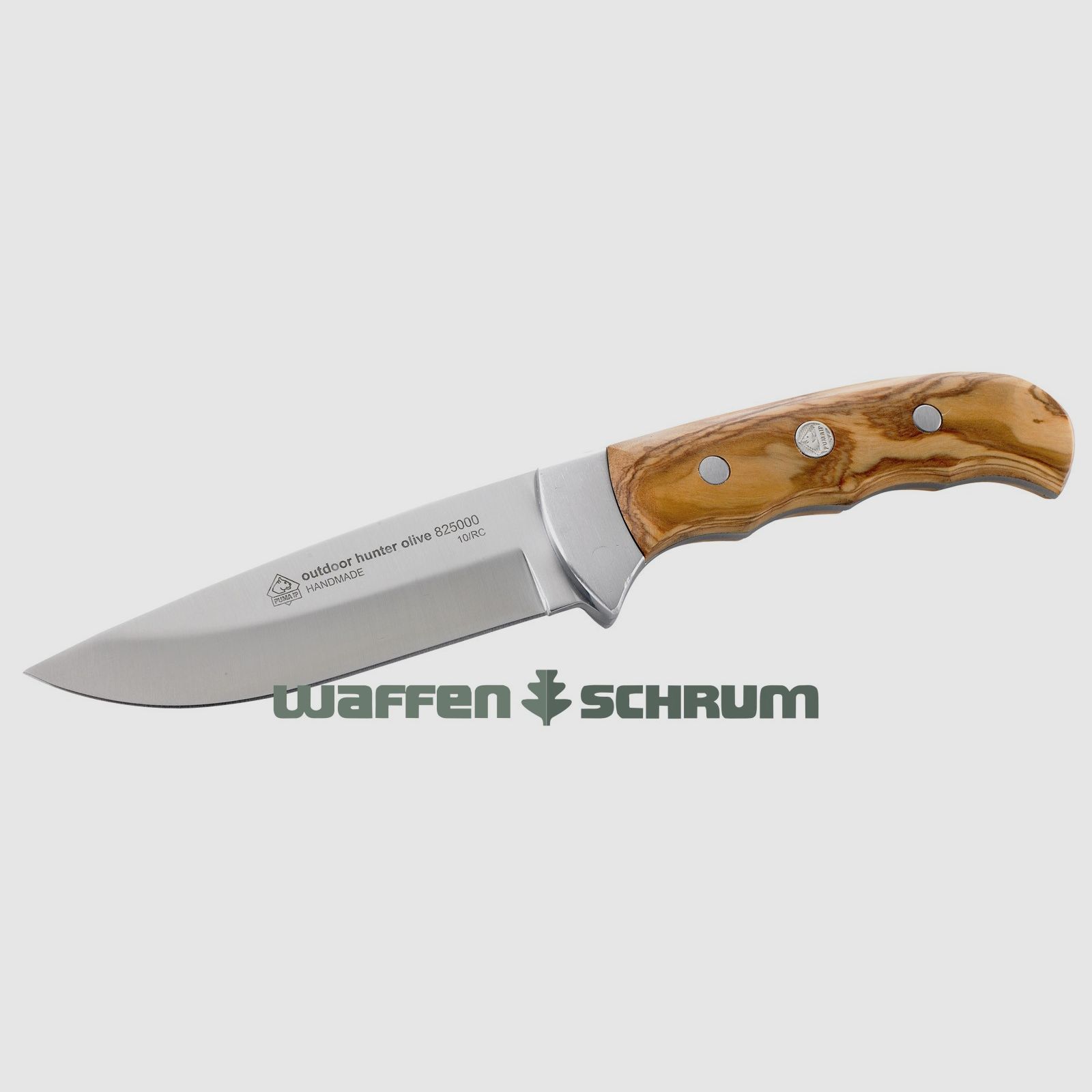 Puma hunting knife outdoor hunter olive