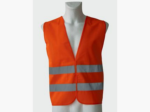 Warnweste Orange EN471 / EN ISO20471:2013 XL