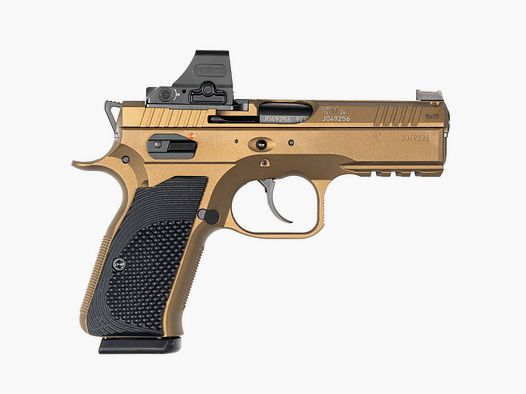 CZ Shadow 2 Compact Bronze OR Holosun Selbstladepistole Kal 9 mm Luger