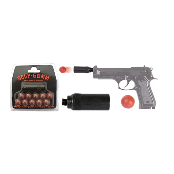 Adaptateur M10 SAPL Pour Pistolet D'alarme Filetage 10 MM X 150, image 3 sur 8