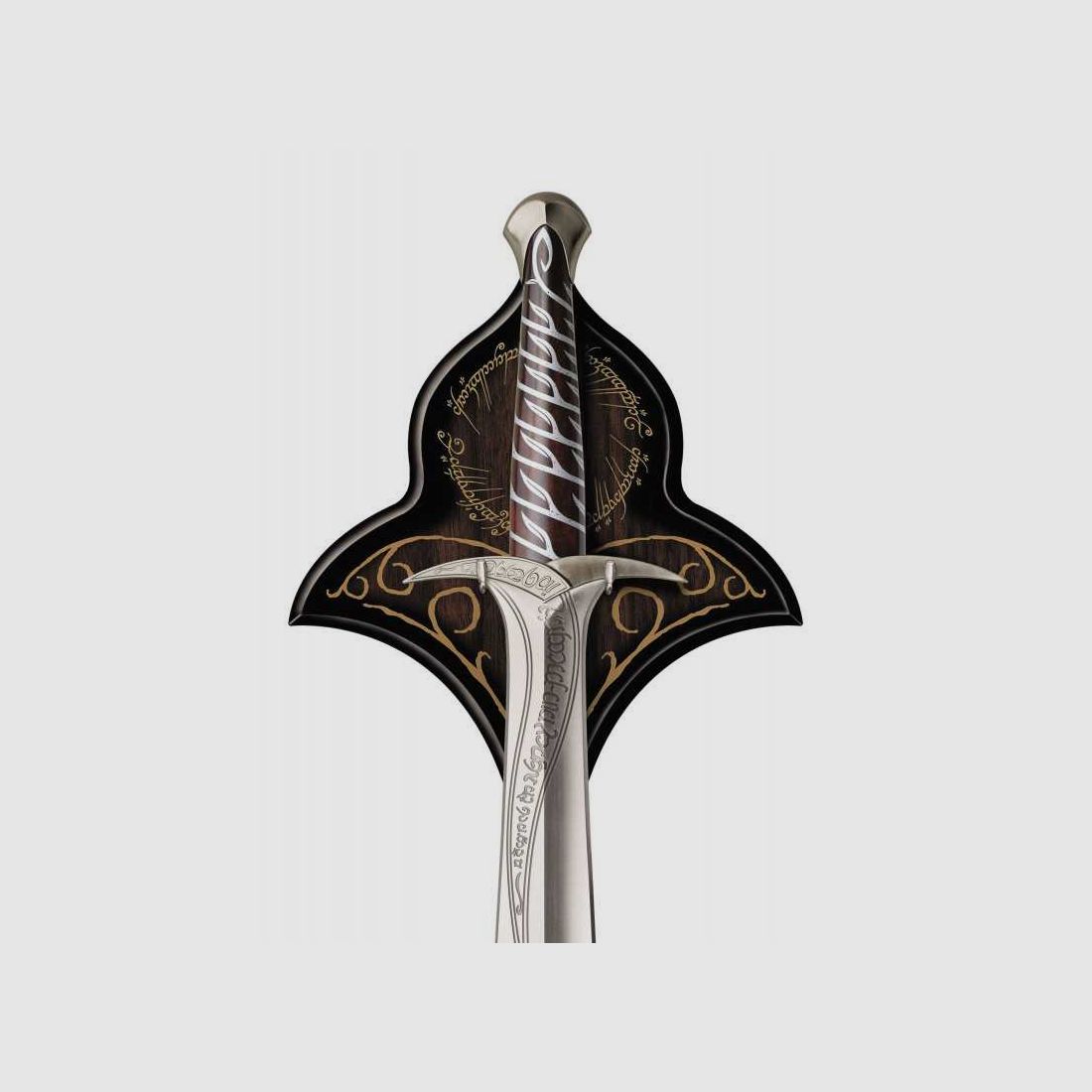 Herr der Ringe - Stich das Schwert Frodo Beutlins mit Wandschild