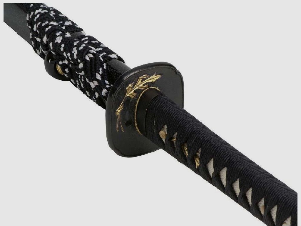 Samuraischwert John Lee Golden Autumn Damast Katana Schwert