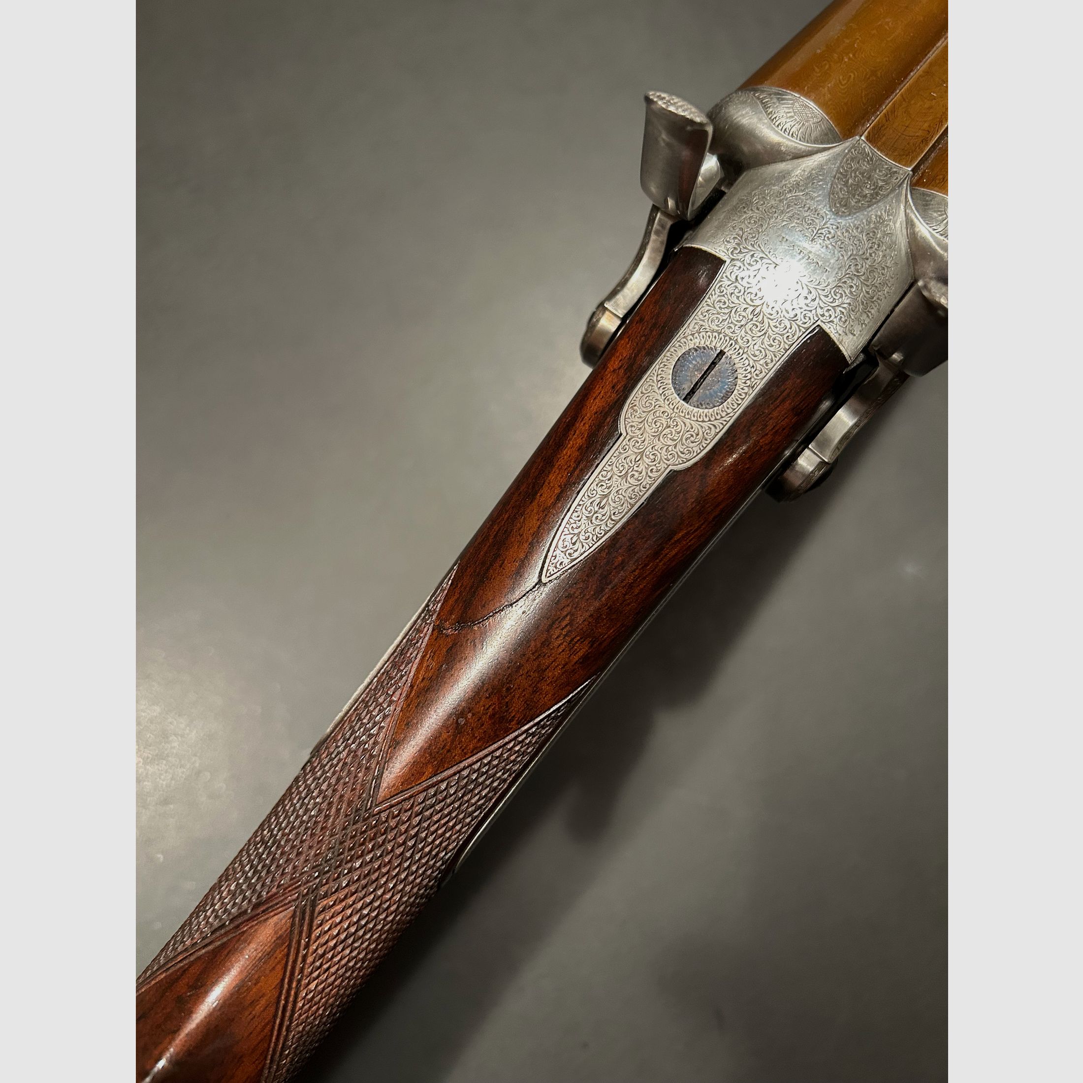 Purdey & Son double-barrel shotgun 12/65 - historical hunting weapon