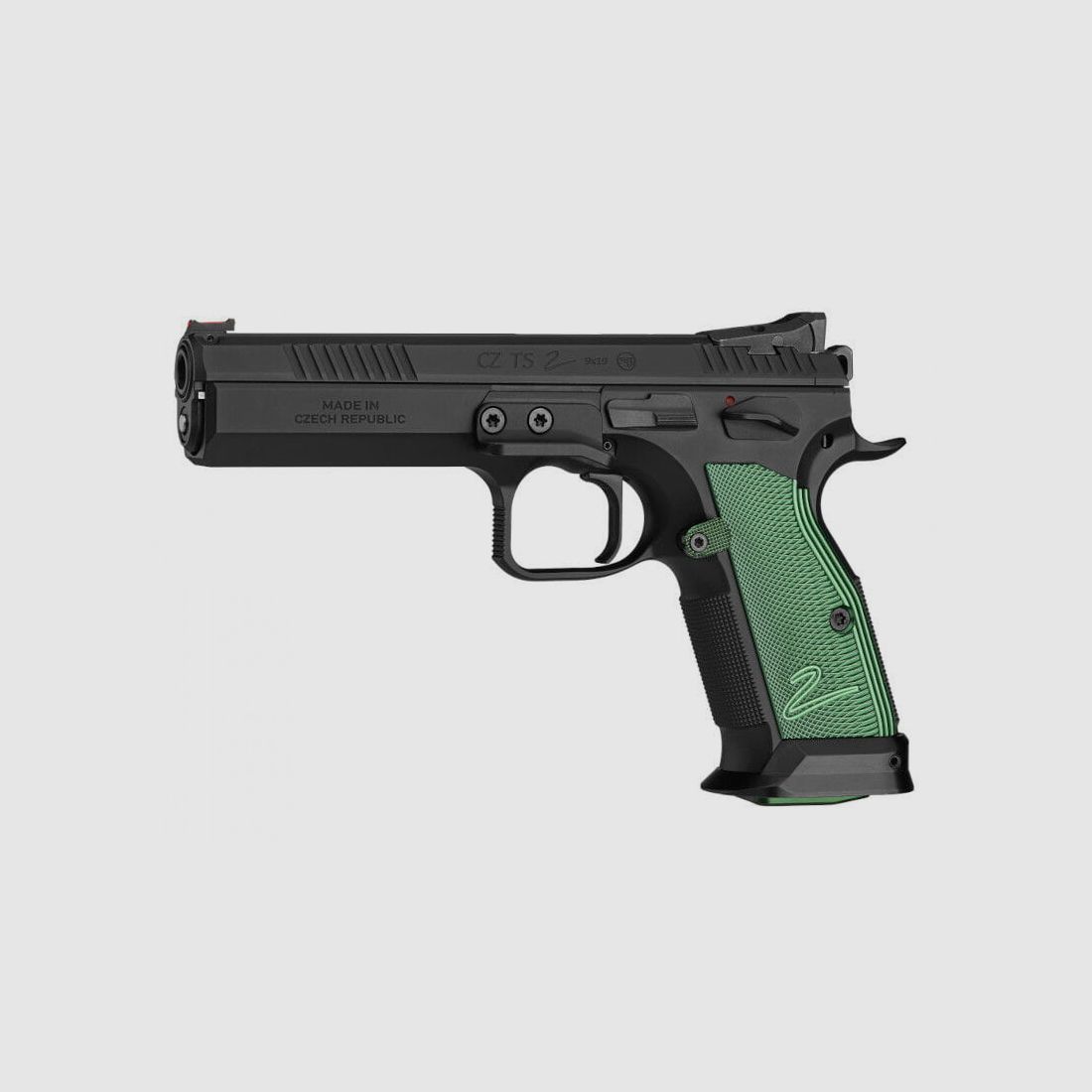 Pistolet CZ TS 2 Racing Green 9mm Luger, zdjęcie 2 z 3