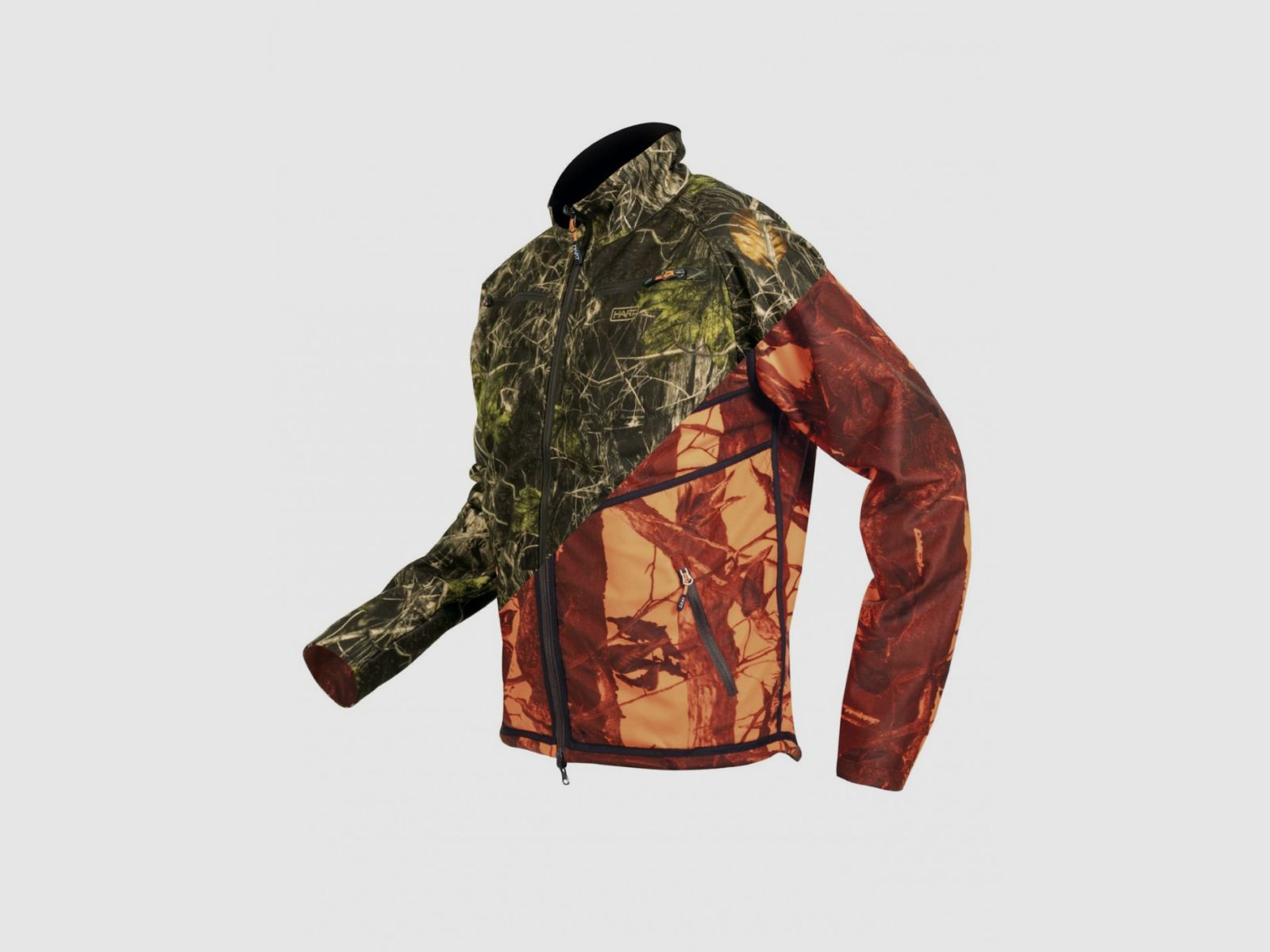 HART Sosbun 2D Wendejacke Camo Green/ Orange Blaze