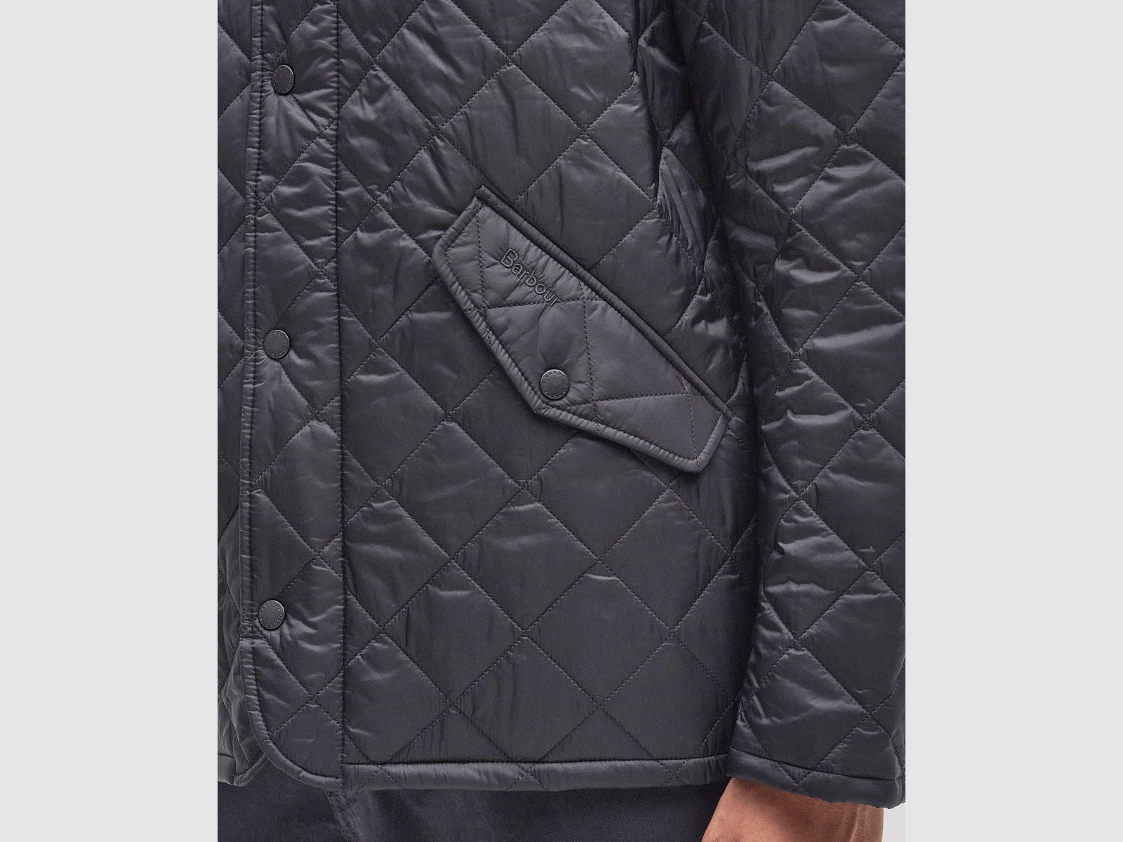 BARBOUR Flyweight Chelsea Quilt Jacke Navy