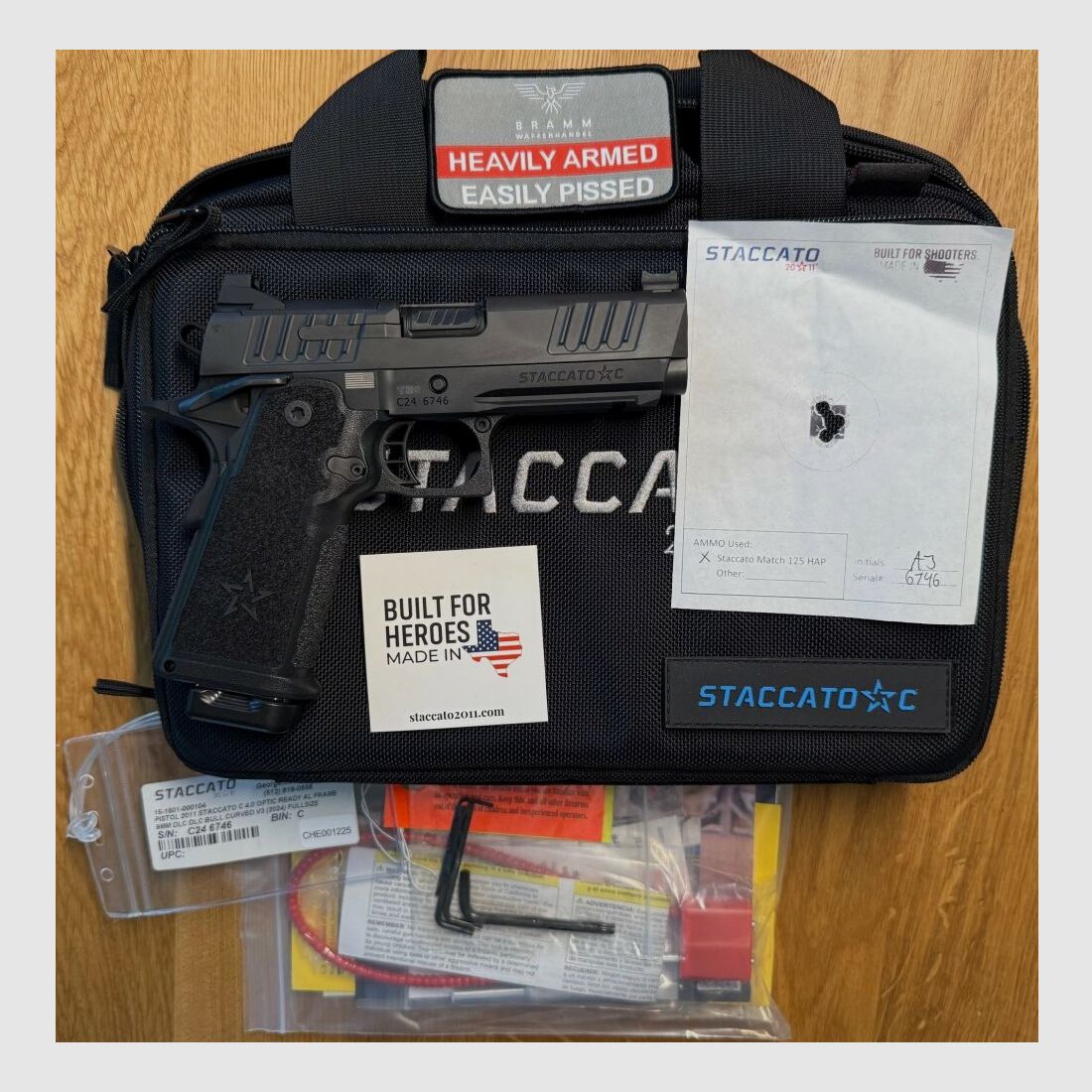 Staccato C - mit rundem Abzug (Curved Trigger)