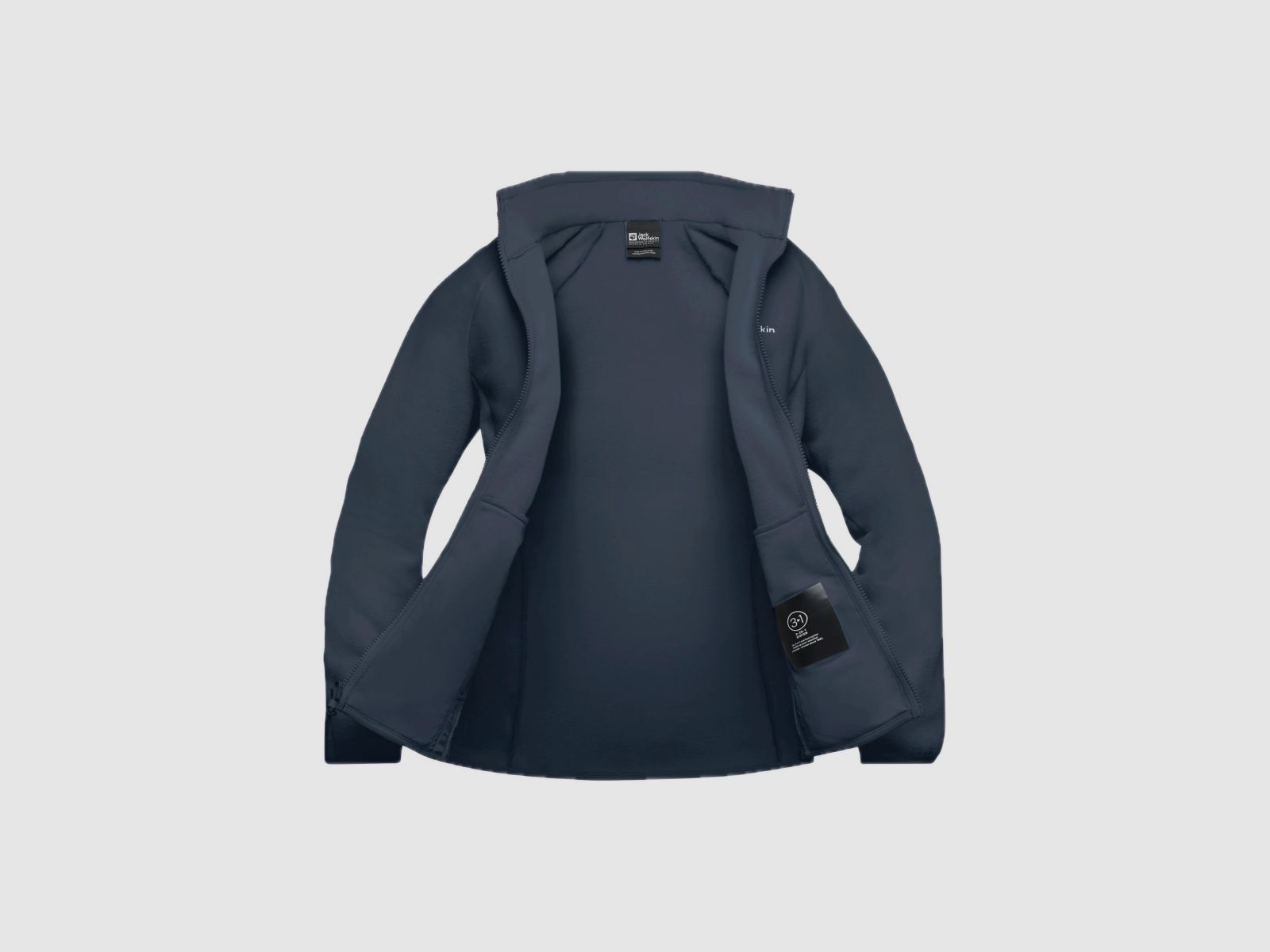 JACK WOLFSKIN Moonrise Fz W Fleecejacke Damen Midnight Sky