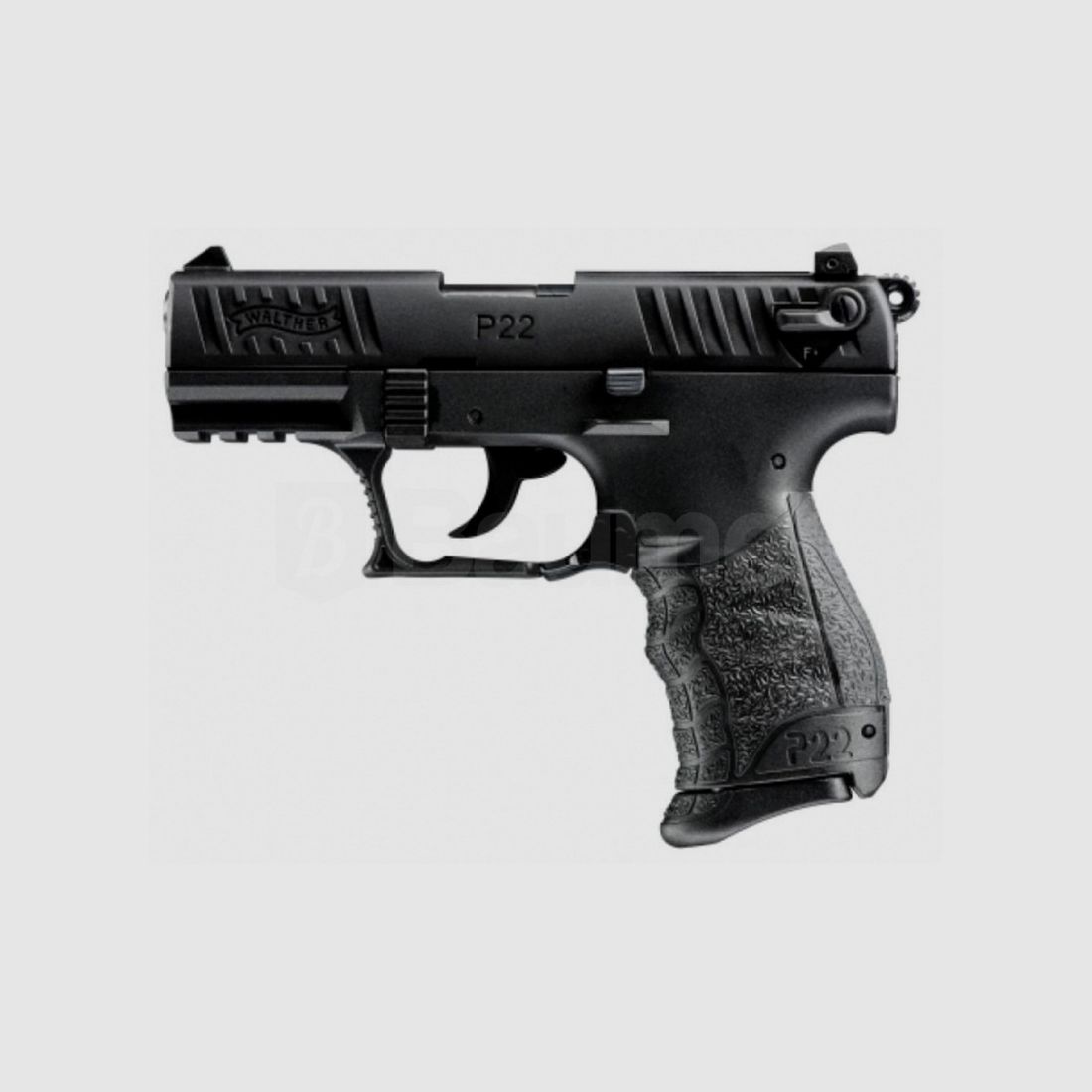 PISTOLET WALTHER SEMI-AUTOMATIQUE P22Q STANDARD CAL.22LR 3.42 POUCES 10 COUPS