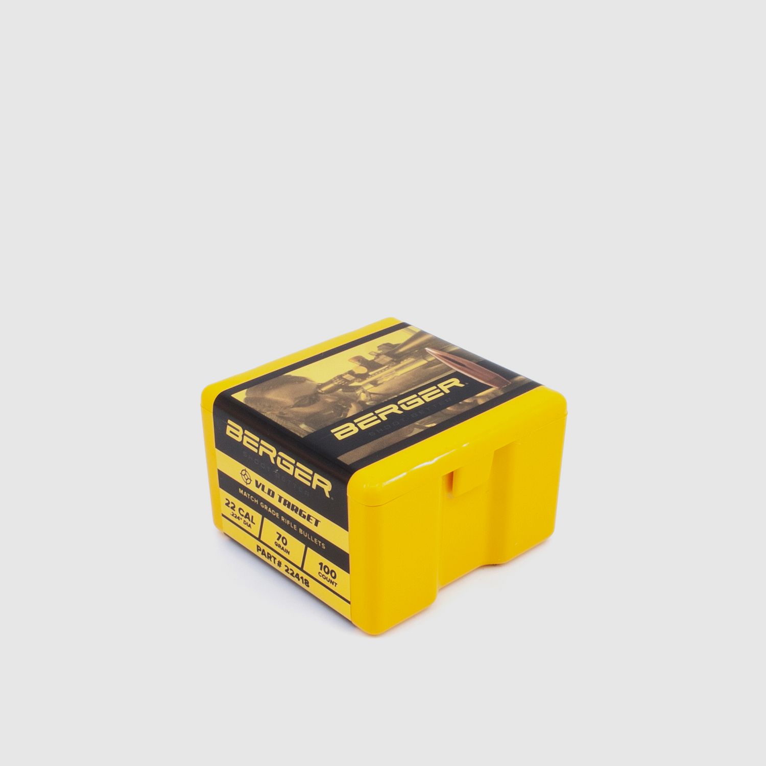 Berger Geschoss .22 VLD Target 70GR 1000 Stück