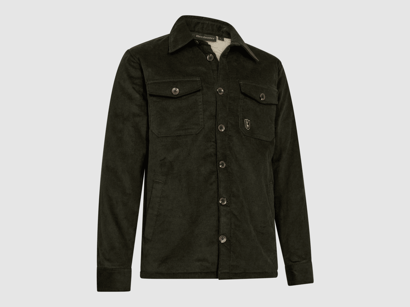 Deerhunter Sherpa Lined Corduroy Jacket Men Timber XL