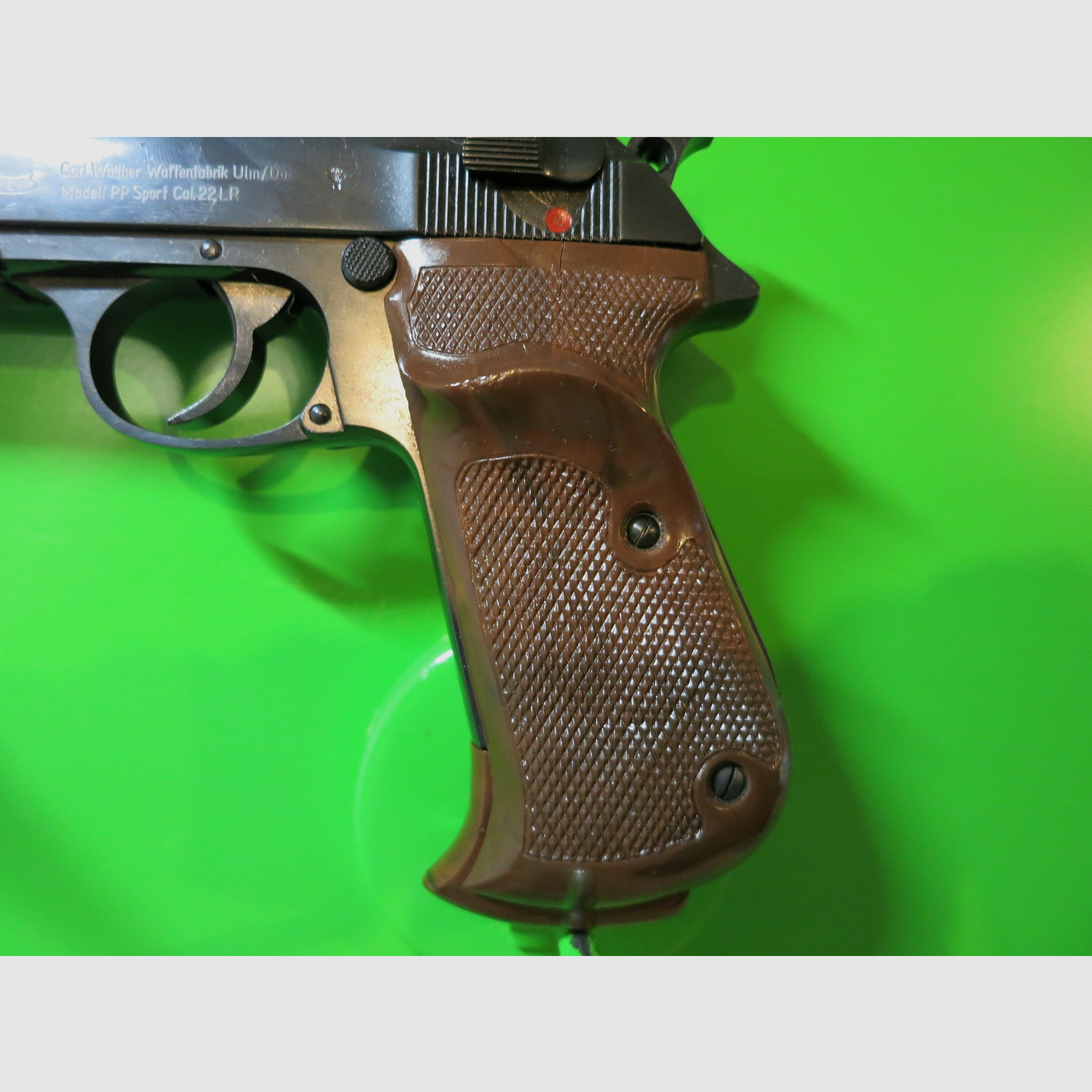 Sport-Pistole Walther PP Sport, Kaliber .22lr, Laufgewicht, 5" Lauf     #46-, Bild 7 von 15