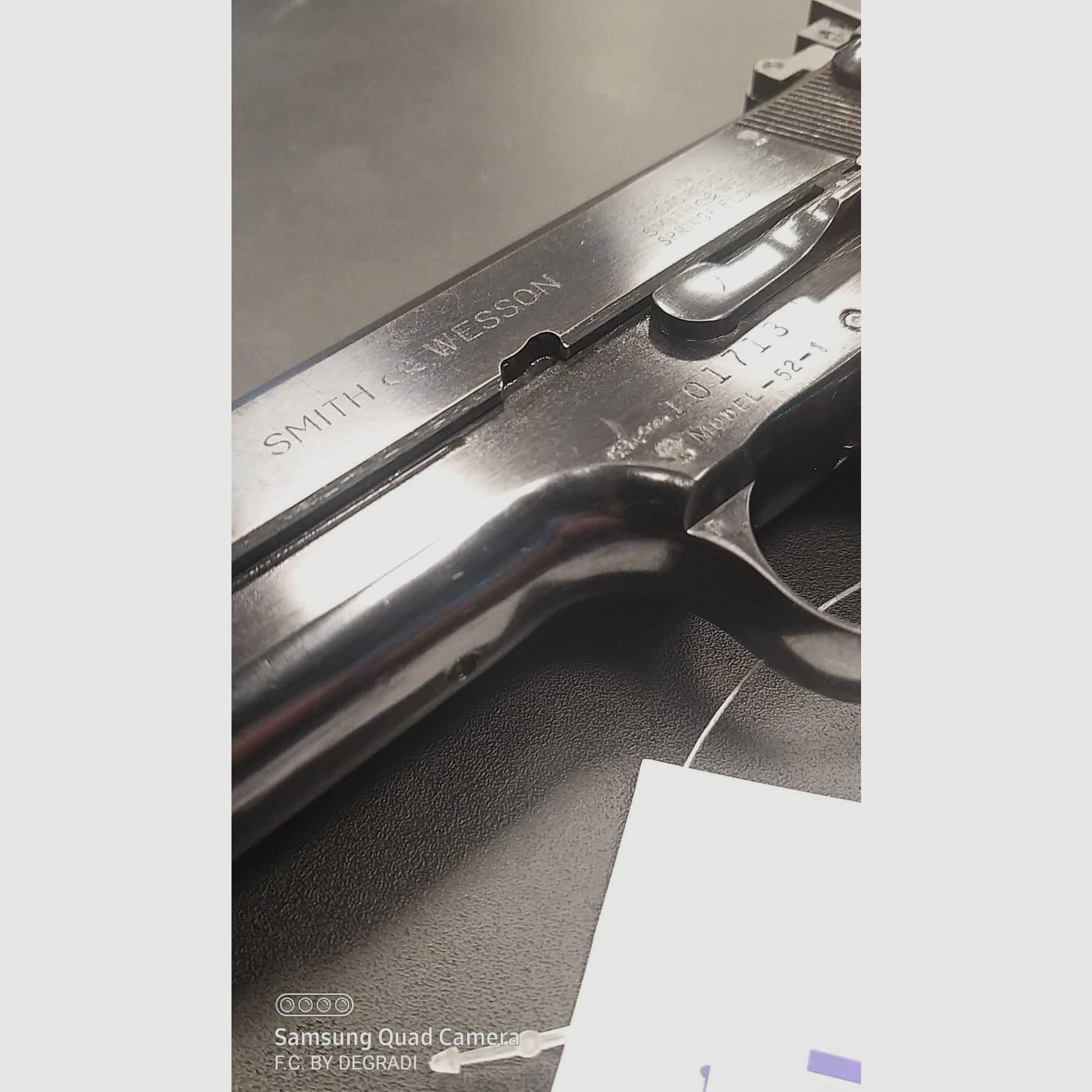 SMITH & WESSON 52-1 Kal. 38 WAD CUTTER, afbeelding 5 van 6