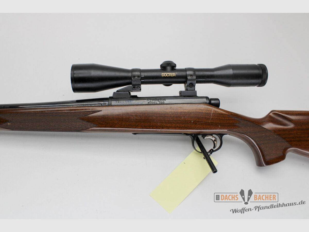 Remington 700 bolt-action rifle cal. .243 Win with Docter 6x42