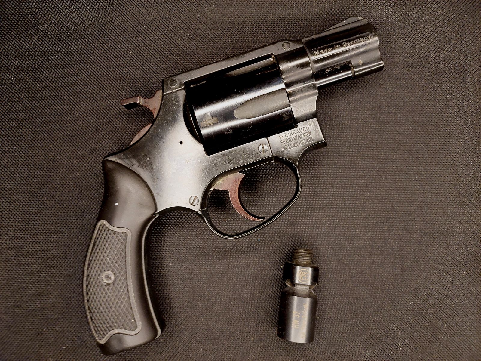 Weihrauch HW37 kal. 9mm R.K. (PTB 887) Arminius HW 37 schreckschuss revolver