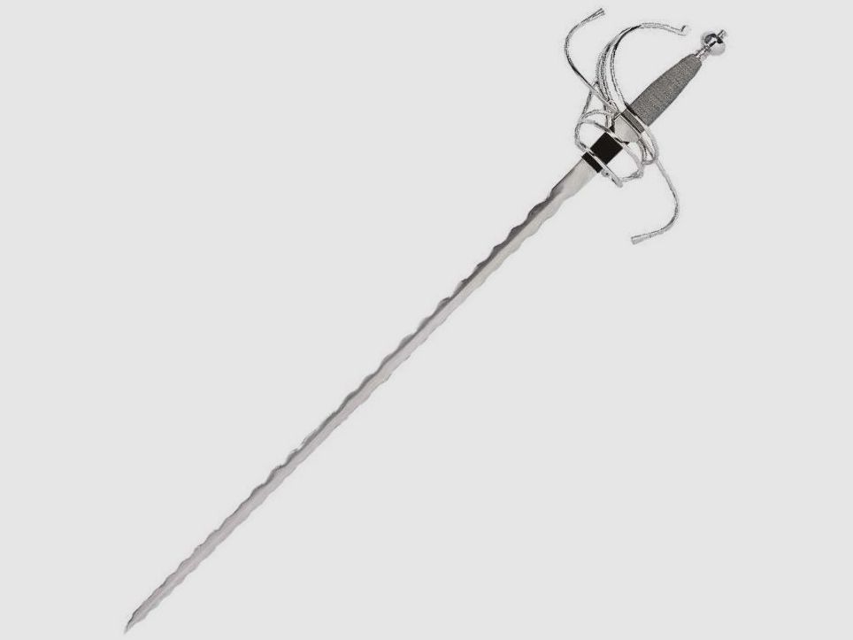 Rapier mit Flammenklinge