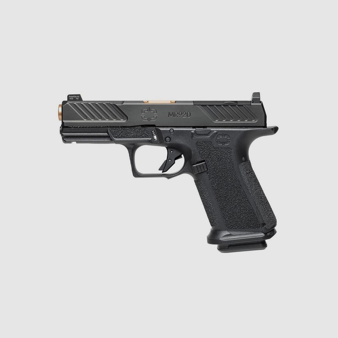 Pistola Shadow Systems MR920 Combat 4" (bronce), imagen 2 de 2