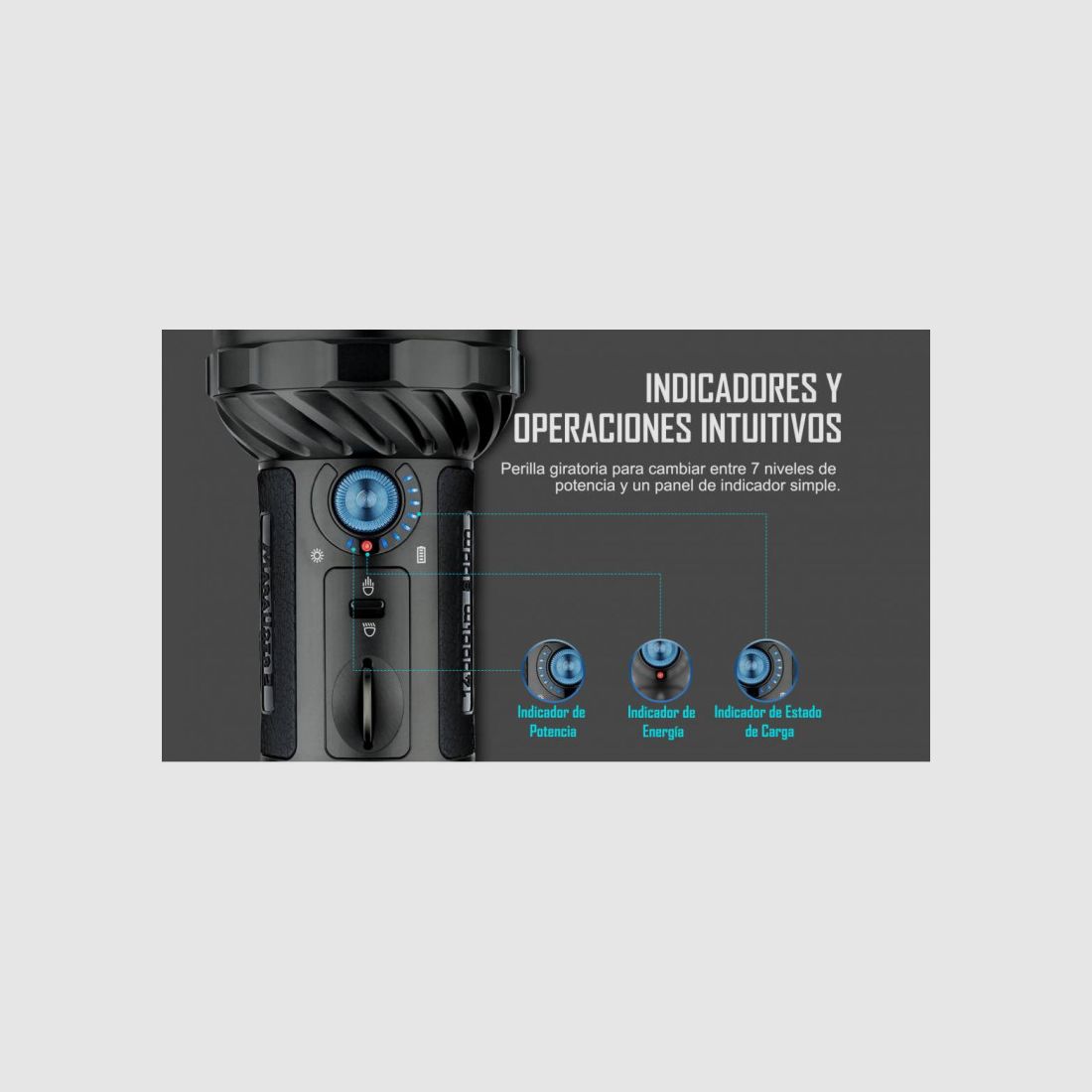 Dual-Lampe Olight Marauder 2 14000 Lumen, Bild 5 von 5