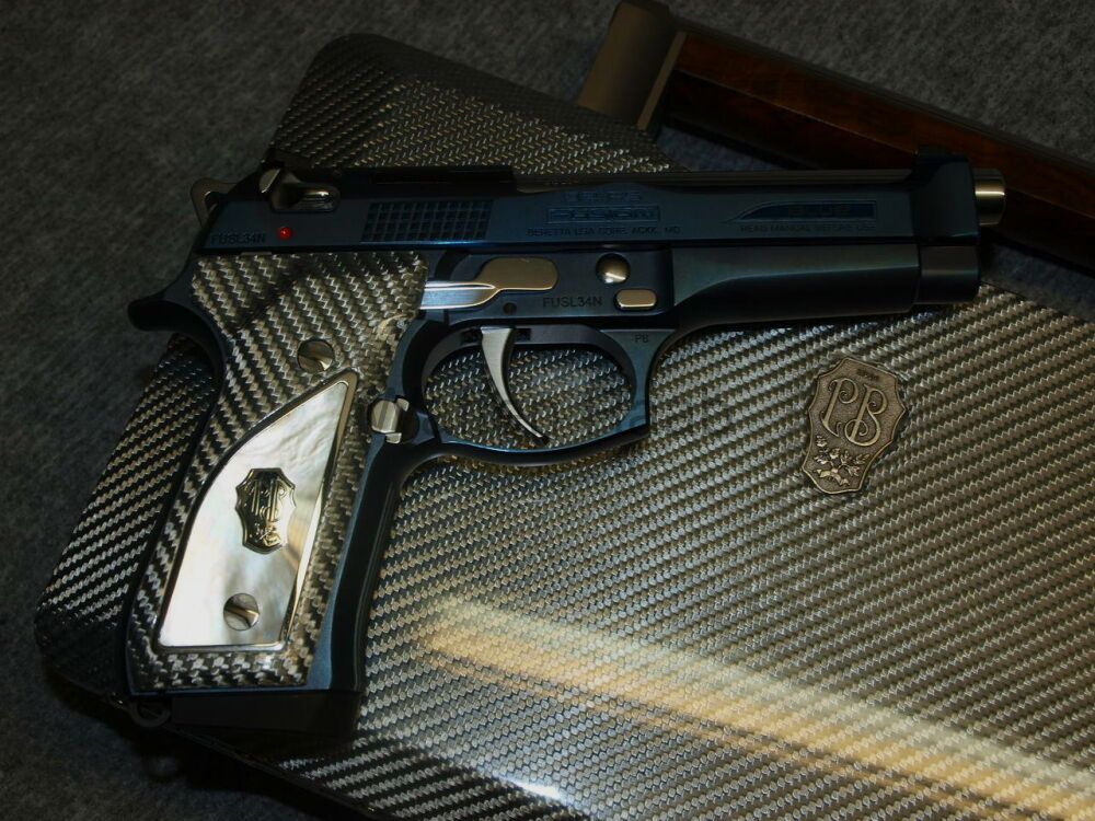 Beretta FUSION Blauw 92 FS Beretta FUSION Blauw 92 FS 92 Serie Beperkte Editie