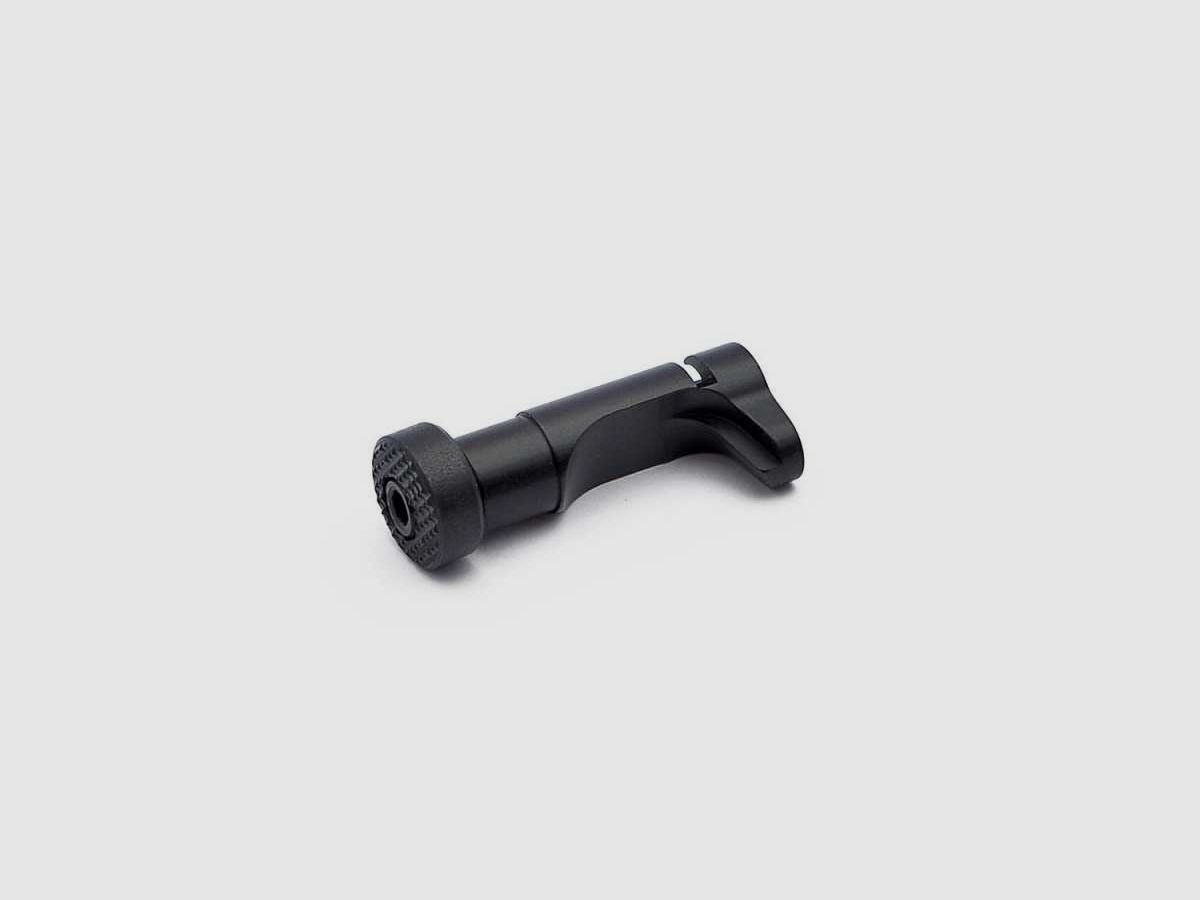 Eemann Tech Magazine Catch con Pulsante Esteso per 1911, Colore: Nero, immagine 1 di 3