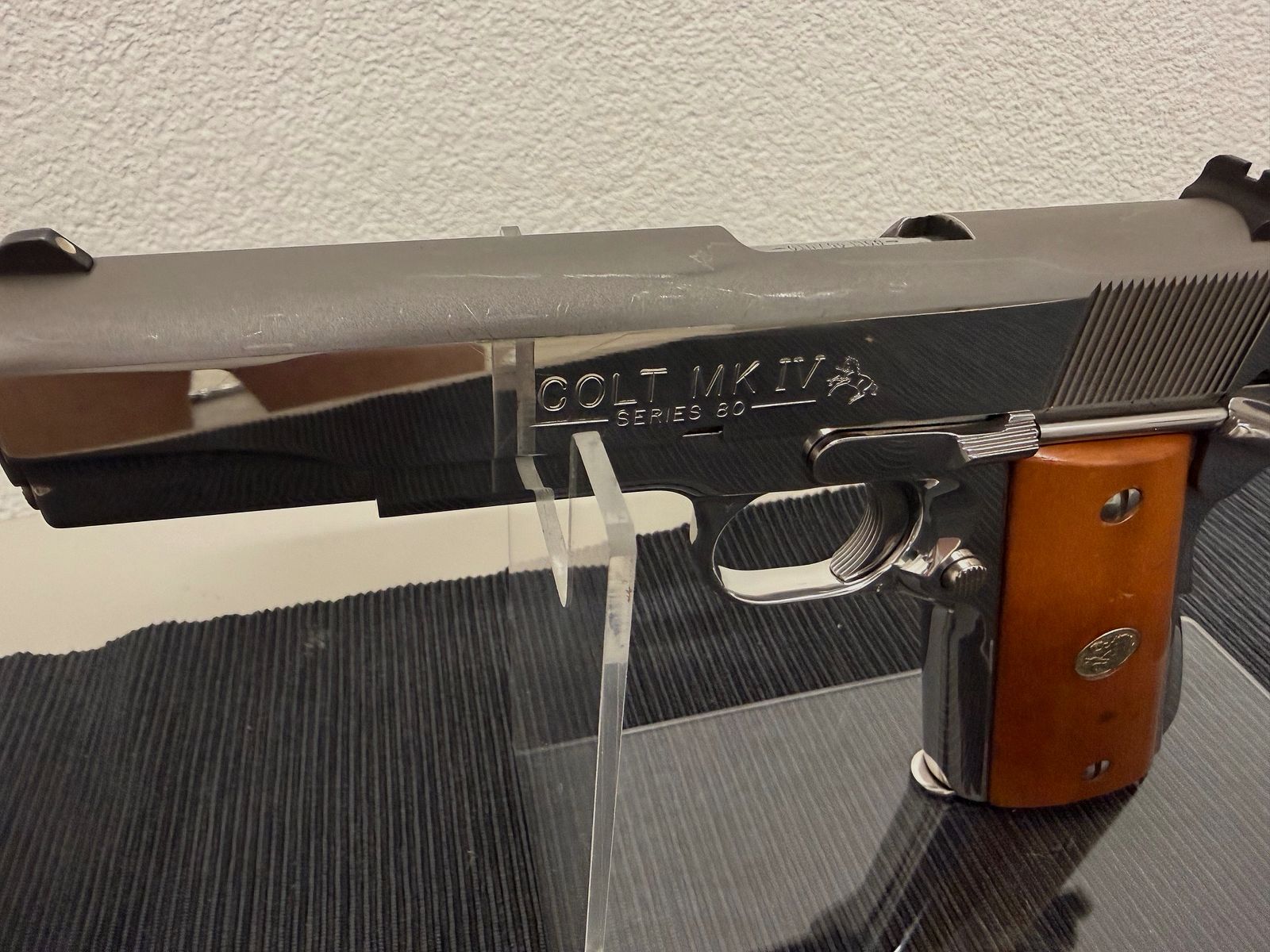 Colt MK IV Series 80 1911 Government in Chrom Kaliber .45Auto  ACP sehr selten!