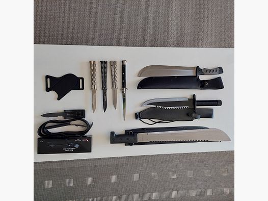 Messersammlung gebraucht und Neu  aus einer Sammlungsauflösung 