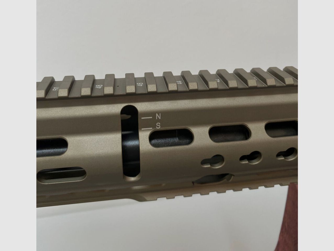 Heckler & Koch SLB H&K MR308 A3 - .308 Win. - 16,5" - sandfarben - langer Handschutz