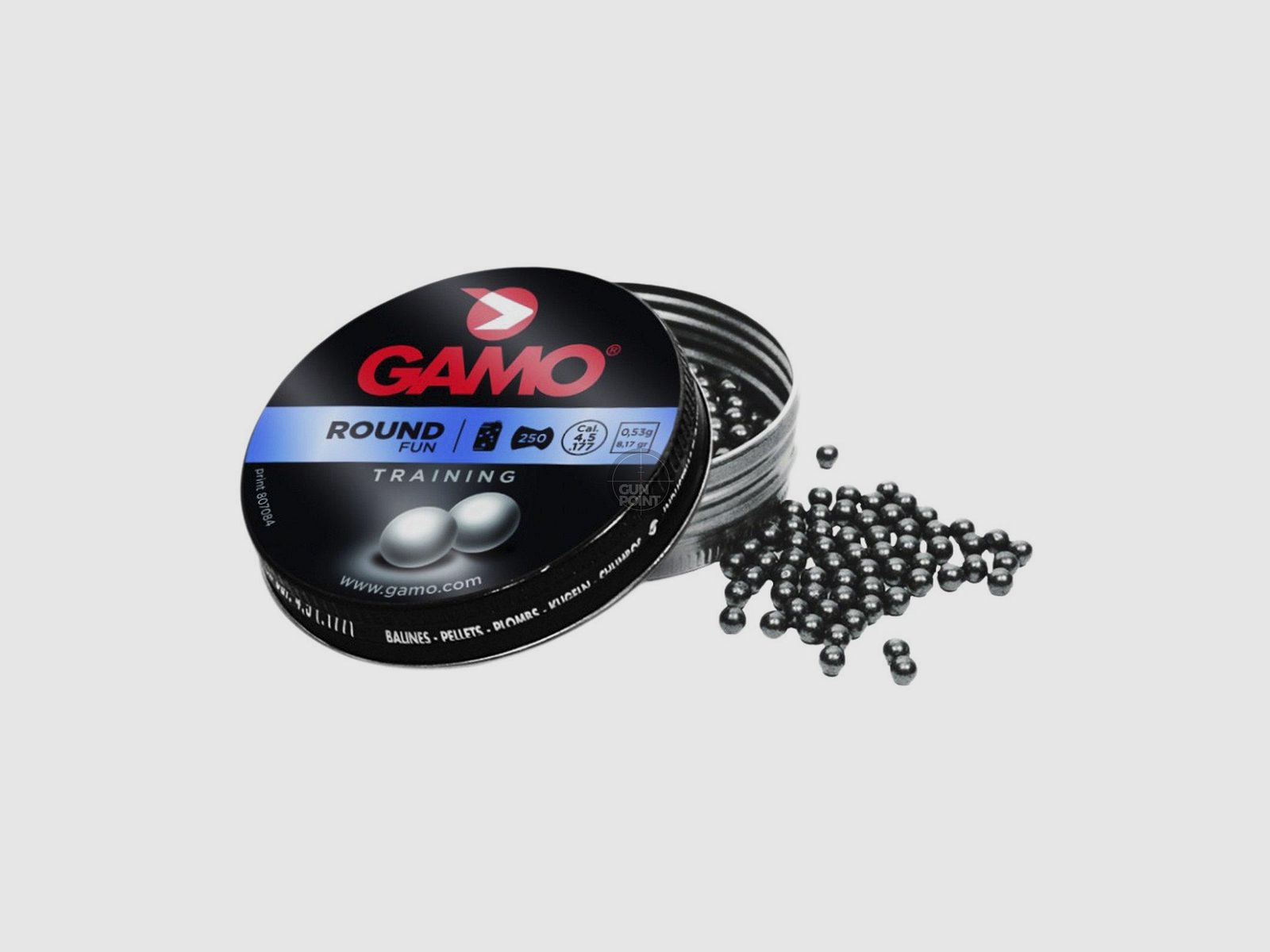 Gamo Rundkugeln Round - Kal. 4,5 mm - 250 Stck.
