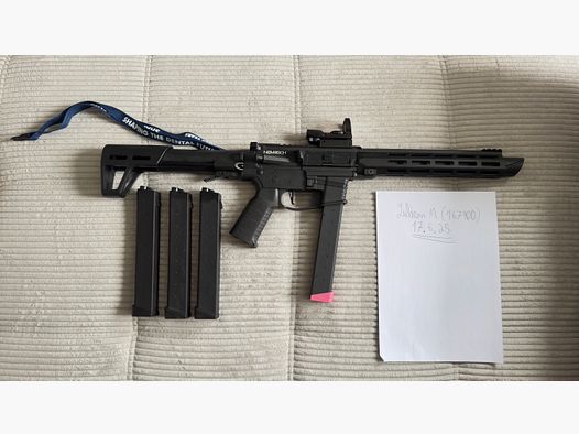 Novritsch SSR9 mit dot und Magazinen nur zuhause genutzt! 