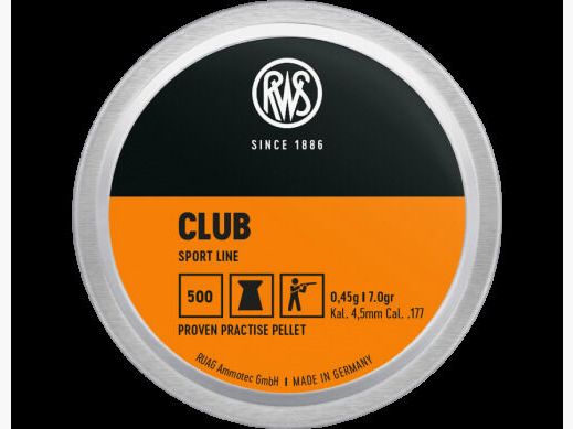 RWS Club 0,45G à500 4,5MM