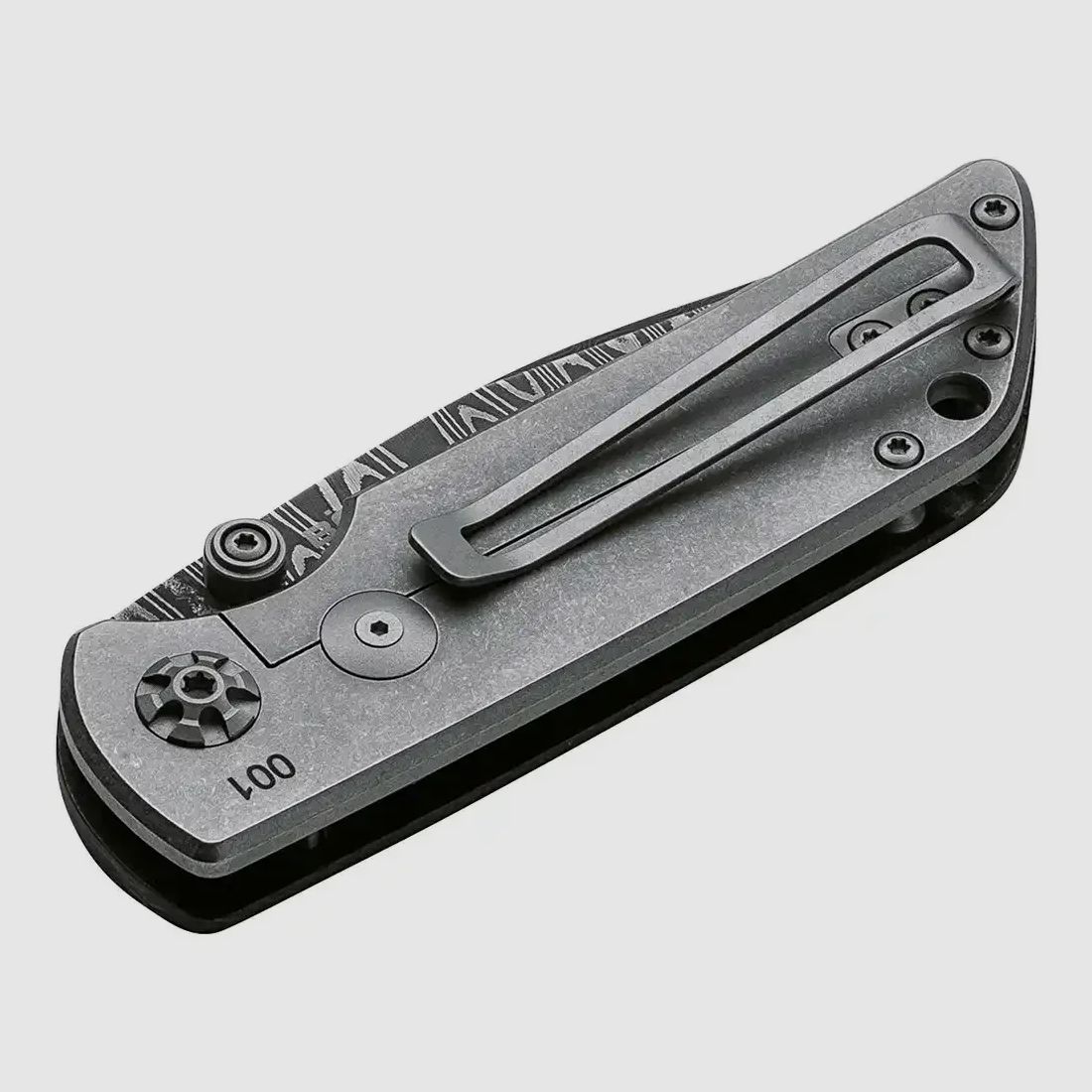 Böker Taschenmesser M4 Sherman Damast