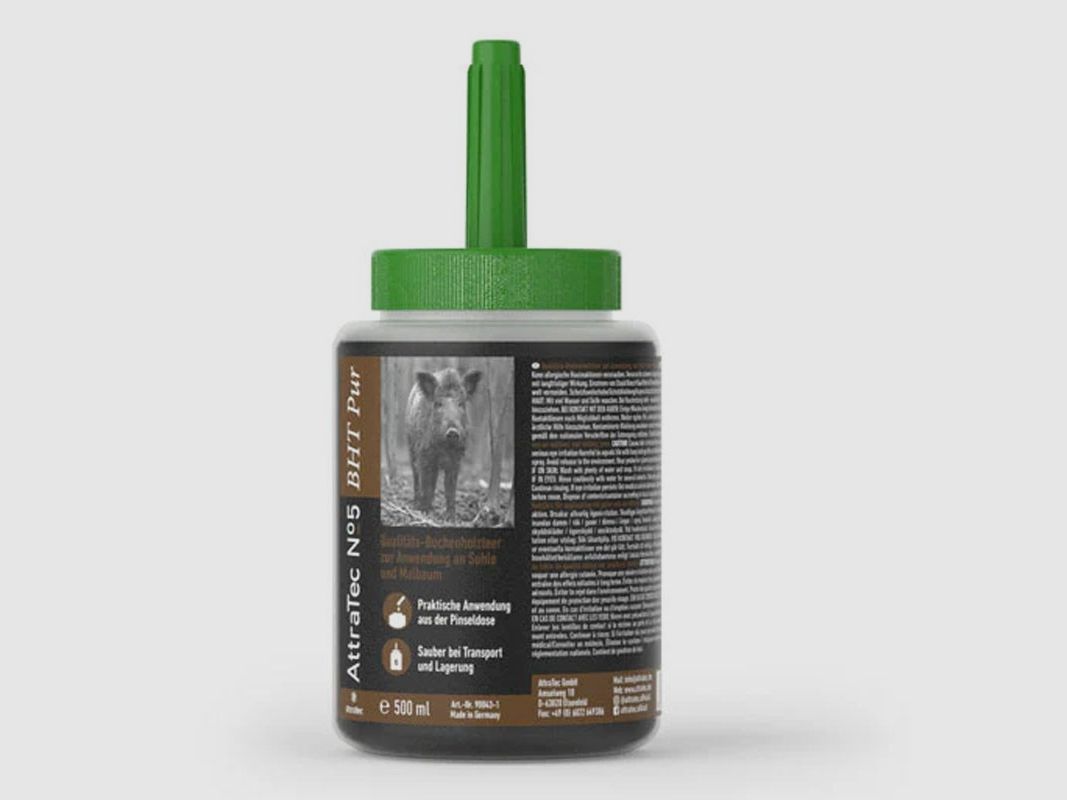 Atrayente AttraTec Nº5 BHT Pure, lata de brocha 500ml, imagen 1 de 2