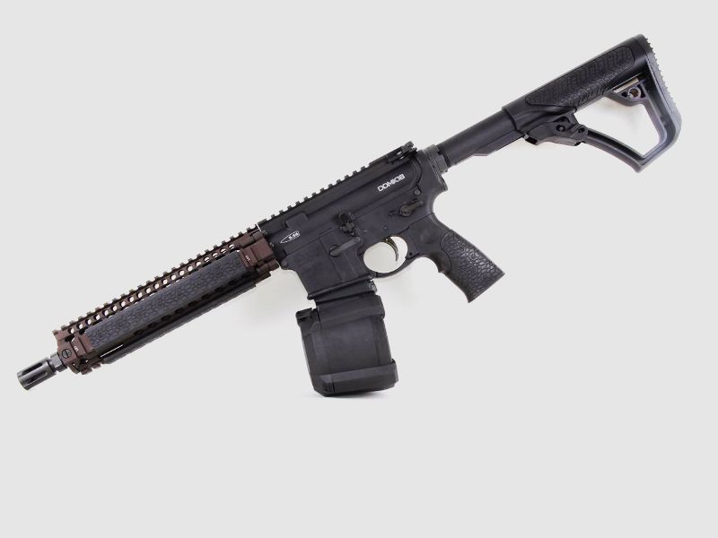 Semi-automatic rifle Daniel Defense DDM4 MK18 SBR FDE RIS II 10.3'" cal. 5,56x45mm/.223Rem, image 12 of 14