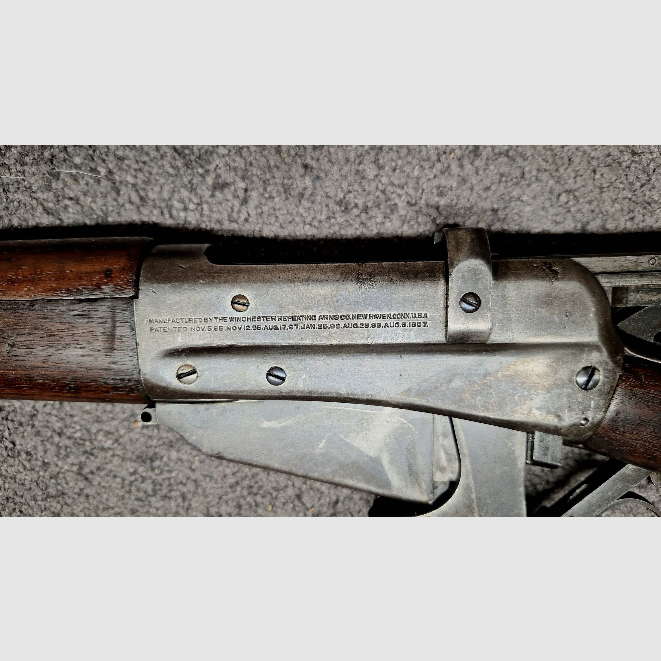 Winchester 1895 Russia contract / contract 7.62x54R with short bayonet M1895 / M95