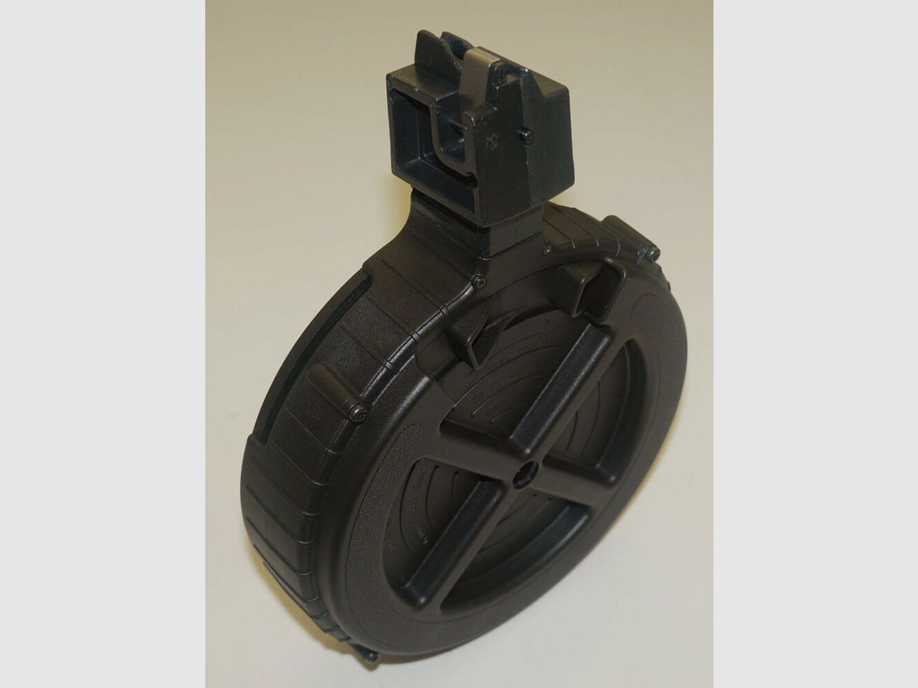 Duitse Sportwapens 110-schots trommelmagazijn Rotary-magazijn voor Ruger 10/22 kaliber .22lr. Trommel-magazijn