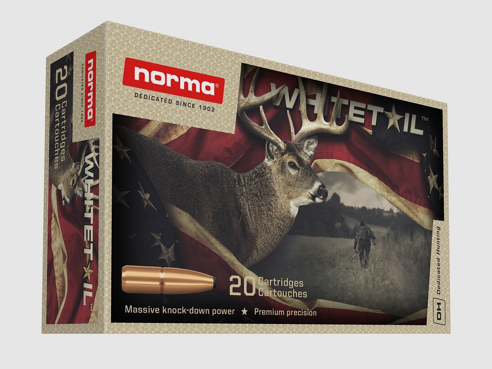 NORMA 8x57IRS TM Whitetail 12,7g (Alaska)
