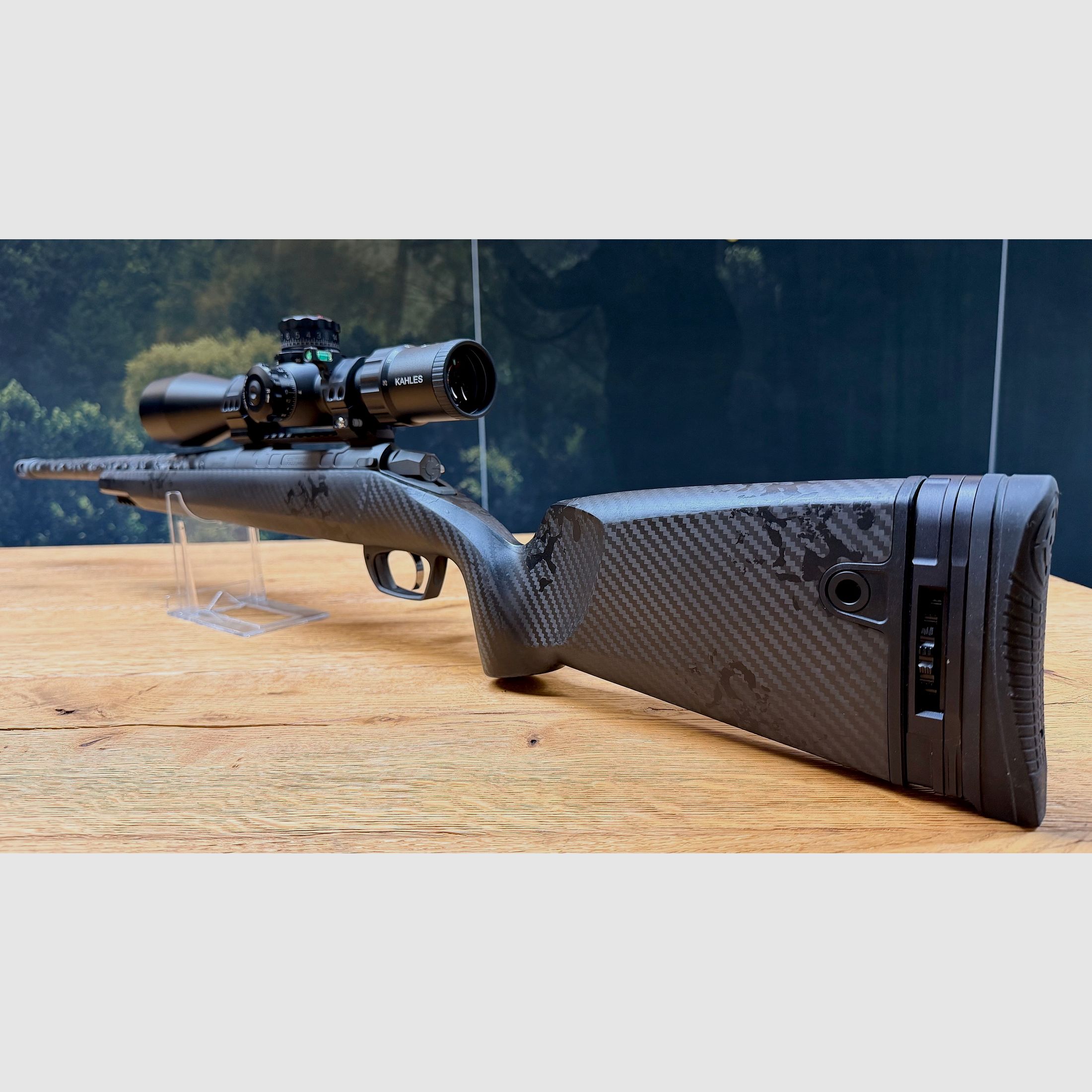 Gunwerks Magnus / .28 Nosler / LL 20" / z systemem tytanowym / Kahles K525i 5-25x56 MOAK