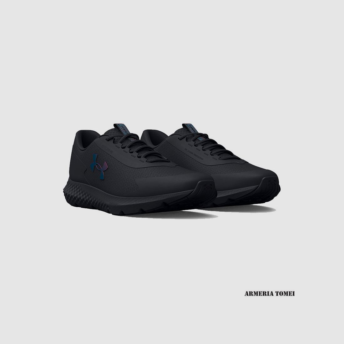 UNDER ARMOUR – DAMEN – W CHARGED ROGUE 3 STORM Schwarz – 001, Bild 4 von 5