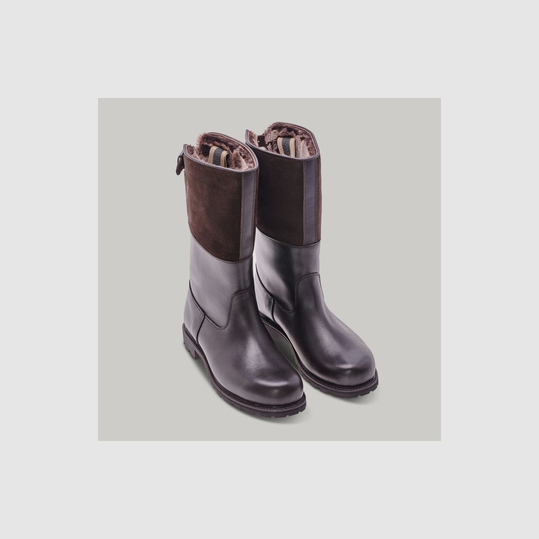 LUDWIG REITER Maronibrater® S.592-D-VD Juchtenleder/Veloursleder Mocca/Dunkelbraun, image 5 of 7