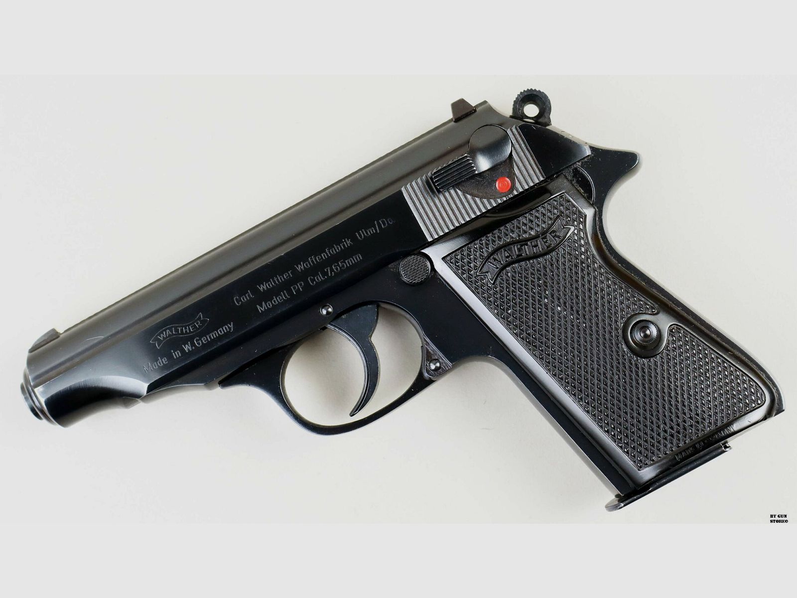 Walther mod. PP pistool kal. 7,65 mm matr. 411200, afbeelding 2 van 14