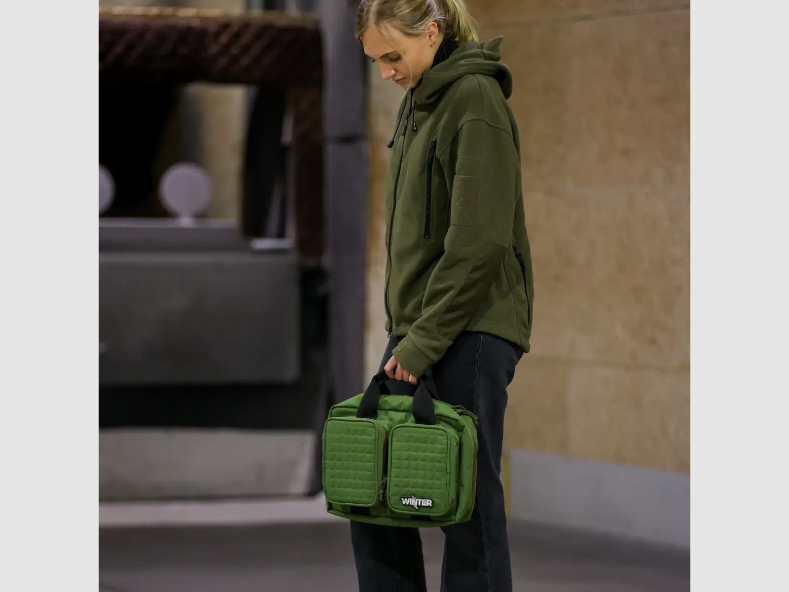 Winter Pistol Bag Forest