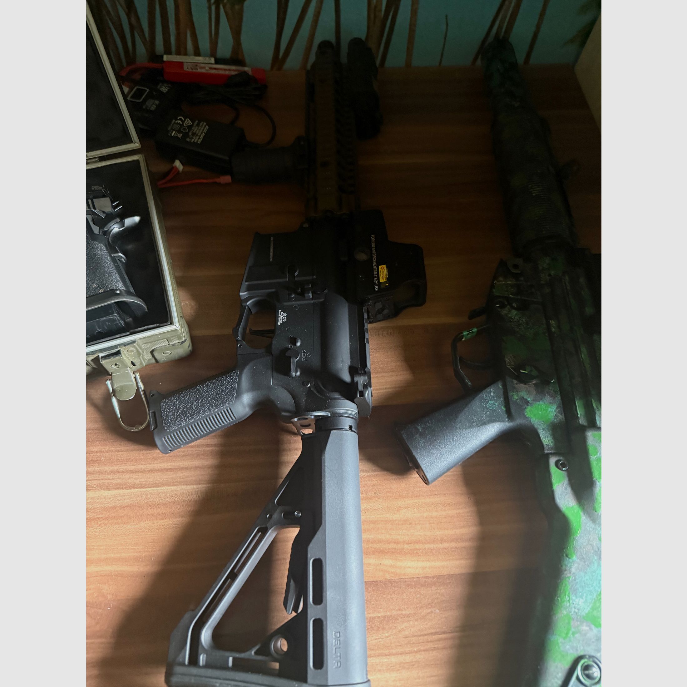 Conjunto de airsoft begadi m4