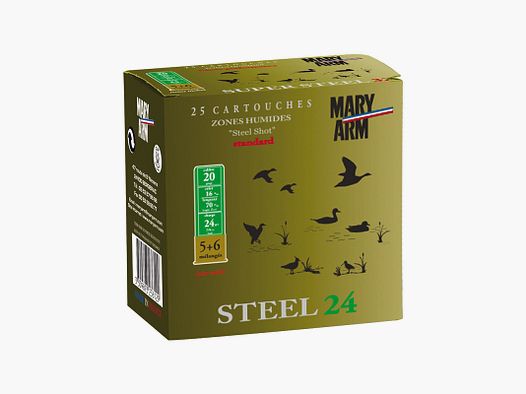 CARTOUCHES MARY ARM STEEL 24 CALIBRE 20