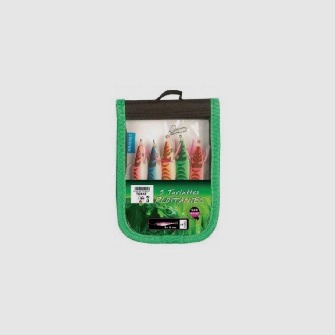 Set van 5 drijvende Turluttes Flashmer