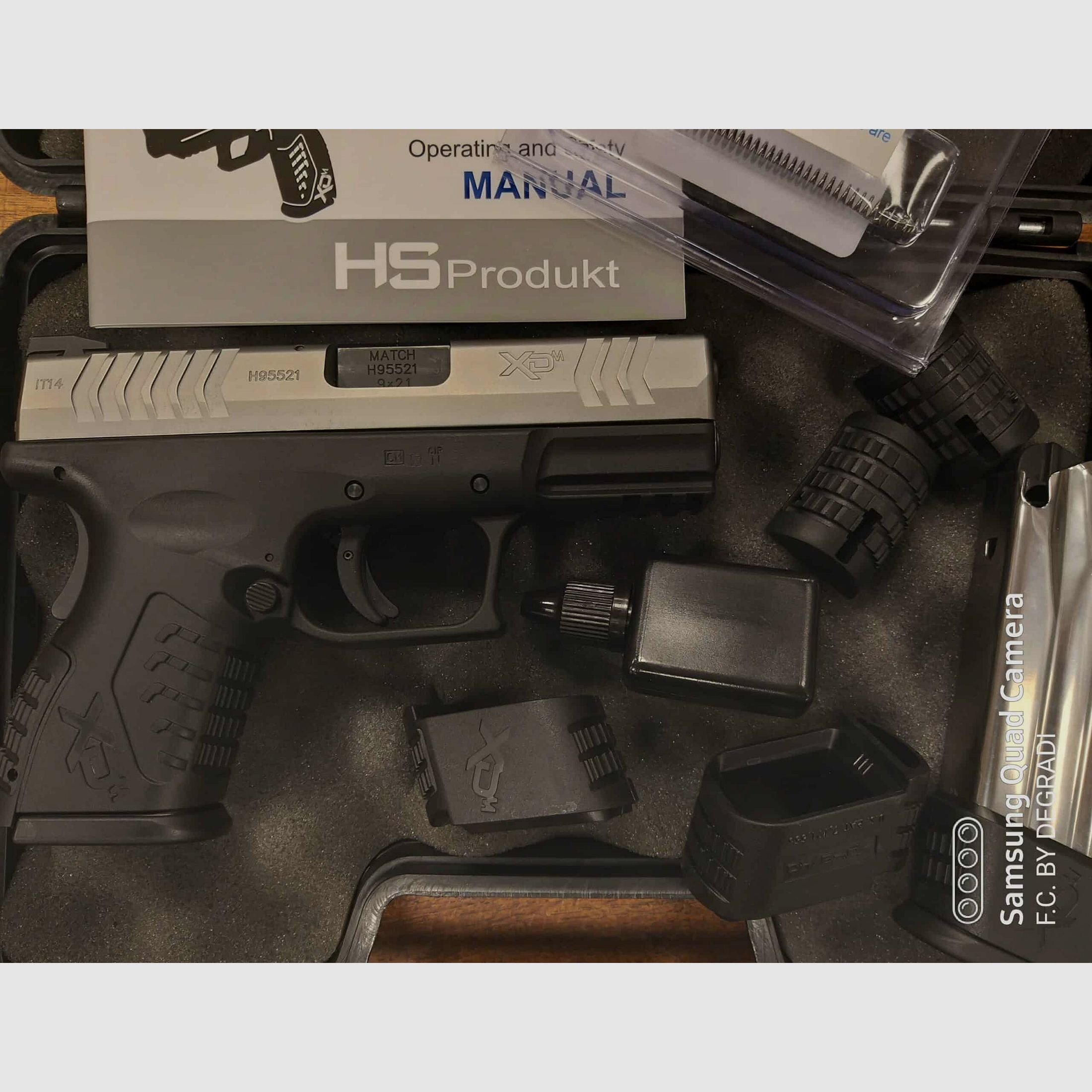 HS PRODUKT XD-m 9 3.8 9X21, immagine 2 di 3