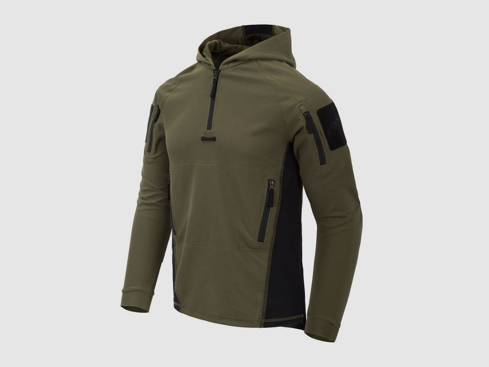 Helikon Range Hoodie Topcool Olive green/Black (BL-BRH-TC-0201A), image 2 of 2